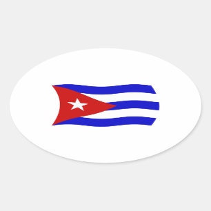 Autocollant Drapeau de Cuba