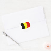 Autocollant Drapeau de la Belgique (Enveloppe)