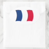 Autocollant Drapeau de la France (Sac)