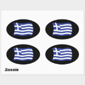 Autocollant Drapeau de la Grèce (Feuille)