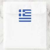 Autocollant drapeau de la Grèce (Sac)