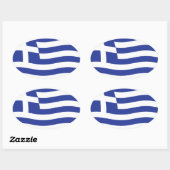 Autocollant Drapeau de la Grèce (Feuille)