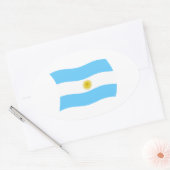 Autocollant Drapeau de l'Argentine (Enveloppe)