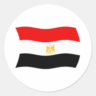 Autocollant Drapeau de l'Égypte