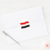 Autocollant Drapeau de l'Égypte (Enveloppe)