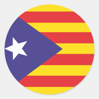 Autocollant Drapeau de l'Indépendance Catalane