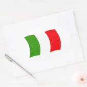 Autocollant Drapeau de l'Italie (Enveloppe)
