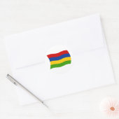 Autocollant Drapeau de Maurice (Enveloppe)