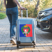 Autocollant Drapeau de Paris, France (Valise Insitu)