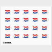 Autocollant Drapeau des Pays-Bas (Feuille)