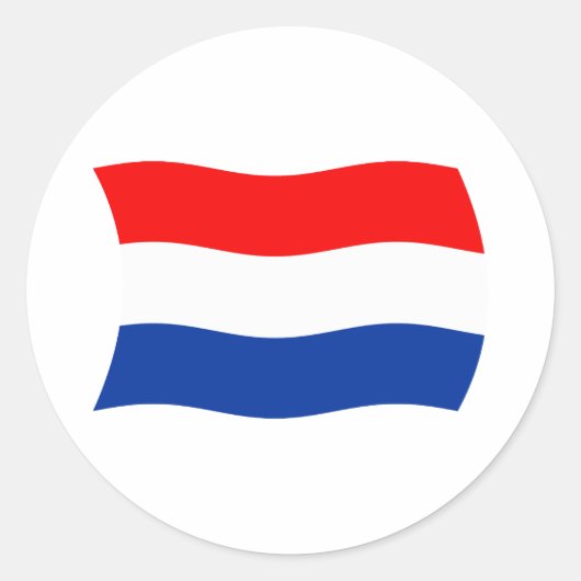 Autocollant Drapeau des Pays-Bas (Devant)