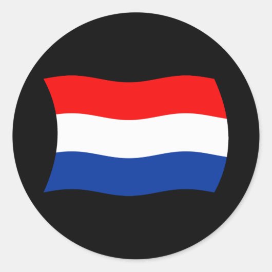 Autocollant Drapeau des Pays-Bas (Devant)