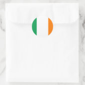 Autocollant drapeau d'Irlande (Sac)