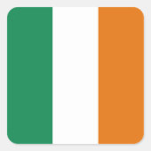 Autocollant drapeau d'Irlande (Devant)