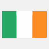 Autocollant drapeau d'Irlande (Devant)