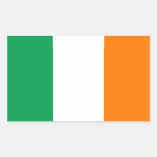 Autocollant drapeau d'Irlande (Devant)