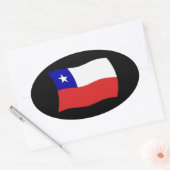 Autocollant Drapeau du Chili (Enveloppe)