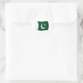 Autocollant Drapeau du Pakistan (Sac)