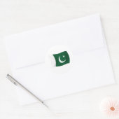 Autocollant Drapeau du Pakistan (Enveloppe)