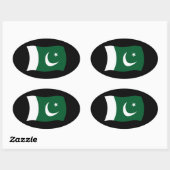 Autocollant Drapeau du Pakistan (Feuille)