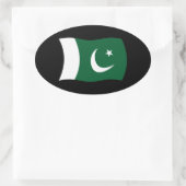 Autocollant Drapeau du Pakistan (Sac)