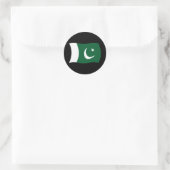 Autocollant Drapeau du Pakistan (Sac)
