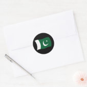 Autocollant Drapeau du Pakistan (Enveloppe)
