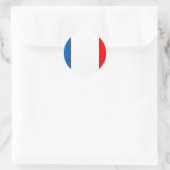 Autocollant drapeau français (Sac)
