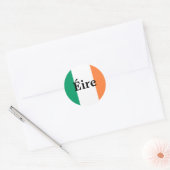 Autocollant drapeau irlandais (Enveloppe)