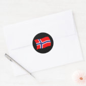 Autocollant Drapeau Norvège (Enveloppe)