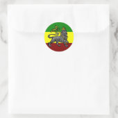Autocollant Drapeau Rasta (Sac)