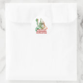 Autocollant drôle de Bigfoot Wizard Squatch (Sac)