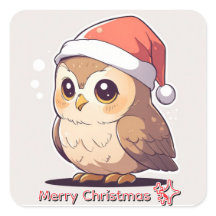 Autocollant drôle de chapeau de Père Noël "La chou