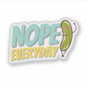 Autocollant drôle et original (Devant)