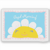 Autocollant du bon matin (Devant)