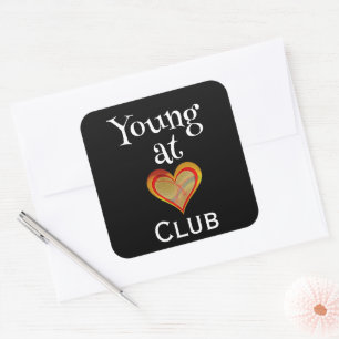 Autocollant du club Young at Heart