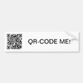 Autocollant du code QR (Devant)