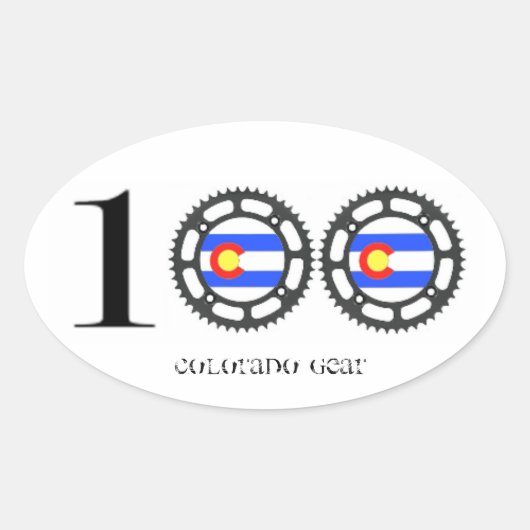 Autocollant du Colorado Century (Devant)