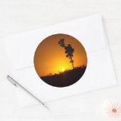 Autocollant du coucher de soleil extérieur (Enveloppe)