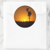 Autocollant du coucher de soleil extérieur (Sac)