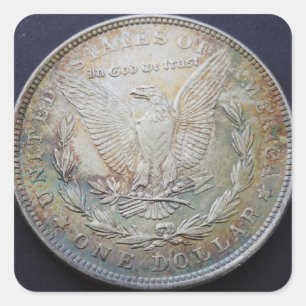Autocollant du dollar de Morgan