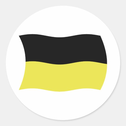 Autocollant du drapeau cachoube (Devant)