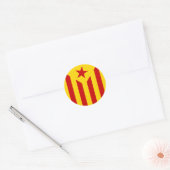 Autocollant du drapeau catalan (Enveloppe)
