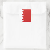 Autocollant du drapeau de Bahreïn (Sac)