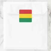 Autocollant du drapeau de Bolivie (Sac)