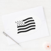 Autocollant du drapeau de Bretagne (Enveloppe)