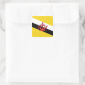 Autocollant du drapeau de Brunei (Sac)