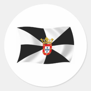 Autocollant du drapeau de Ceuta