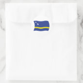 Autocollant du drapeau de Curaçao (Sac)