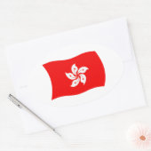 Autocollant du drapeau de Hong Kong (Enveloppe)